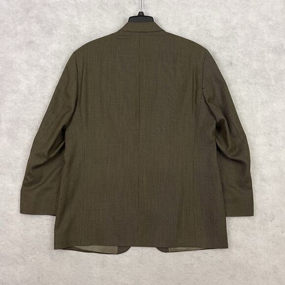 Vintage Lauren Ralph Lauren Blazer Mens Size 43R Brown Wool Single 3 Button 1996 - Picture 10 of 16